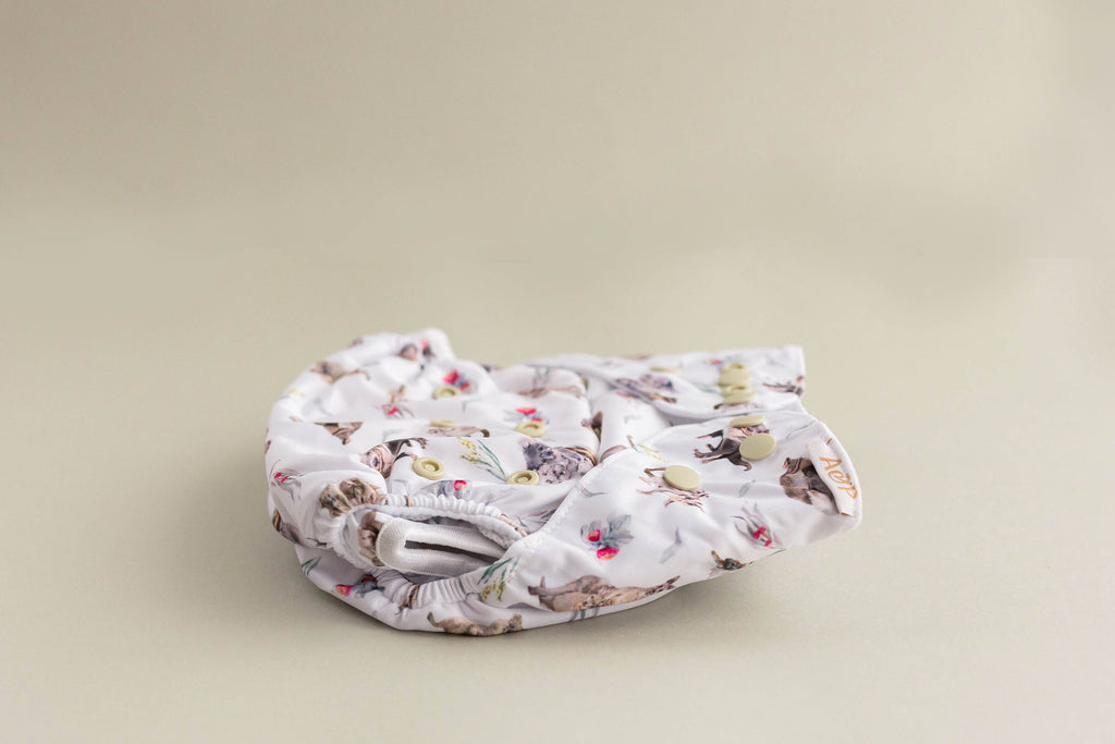 Aussie Beasties Cloth Nappy Cloth designed and owned cloth nappies. Sustainable baby products. Alice&Patrick Boutique