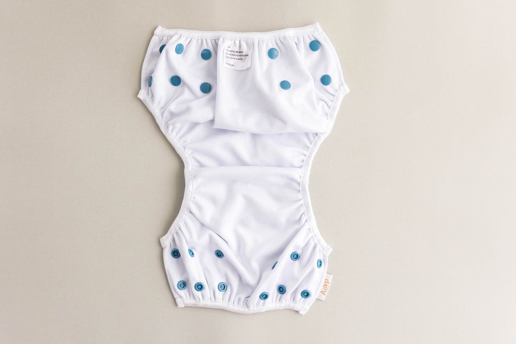 Seagull Swim Nappy Cloth designed and owned cloth nappies. Sustainable baby products. Alice&Patrick Boutique